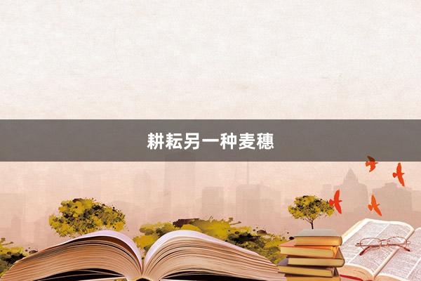 耕耘另一种麦穗