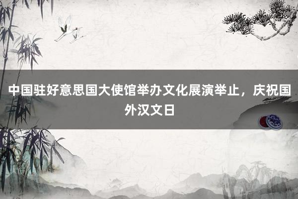 中国驻好意思国大使馆举办文化展演举止，<a href=